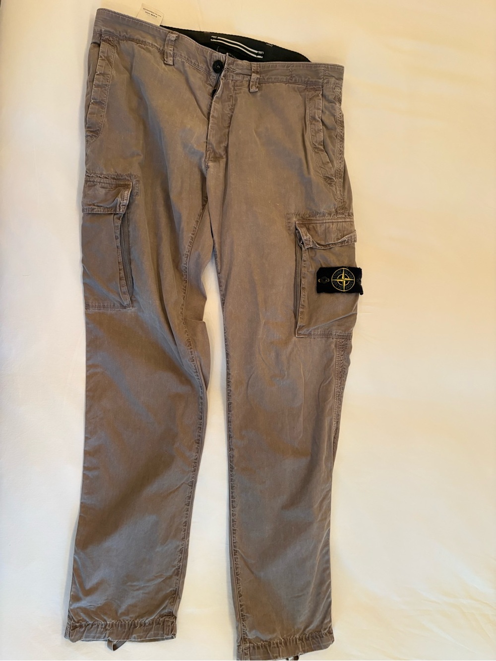Stone Island Cargo Trousers in Taupe Brown